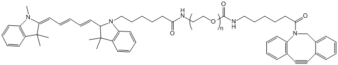 Cy5-PEG-DBCO(图1)