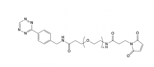 Tetrazine-PEG-Maleimide 四嗪-聚乙二醇-马来酰亚胺