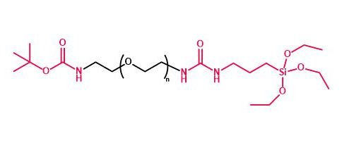 叔丁氧羰基聚乙二醇硅 Boc-NH-PEG-Silane(图1)