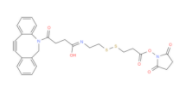 DBCO-CONH-S-S-NHS ester(图1)