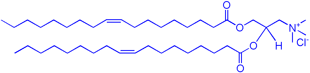 132172-61-3，DOTAP（1,2-dioleoyl-3-trimethylammonium-propane (chloride salt)）