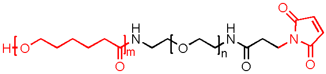 Poly(ε-caprolactone)-PEG-Maleimide，PCL-PEG-MAL