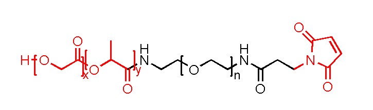 Poly(lactide-co-glycolide)-PEG-Maleimide，PLGA-PEG-MAL