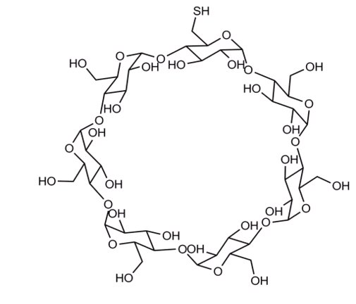 Cyclodetrin-β-SH，精基-β-环糊